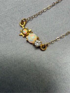 Elizabeth Stone celestial necklace
